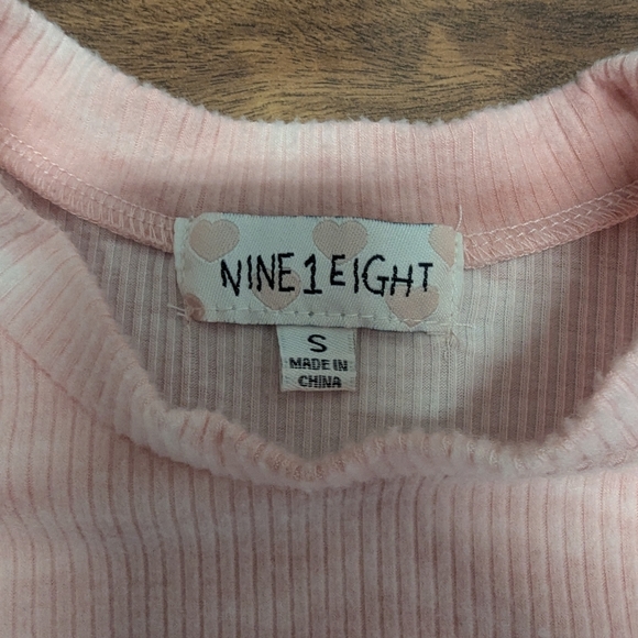 Pink Tie-Dye Long Sleeve Girl Top - Picture 6 of 8